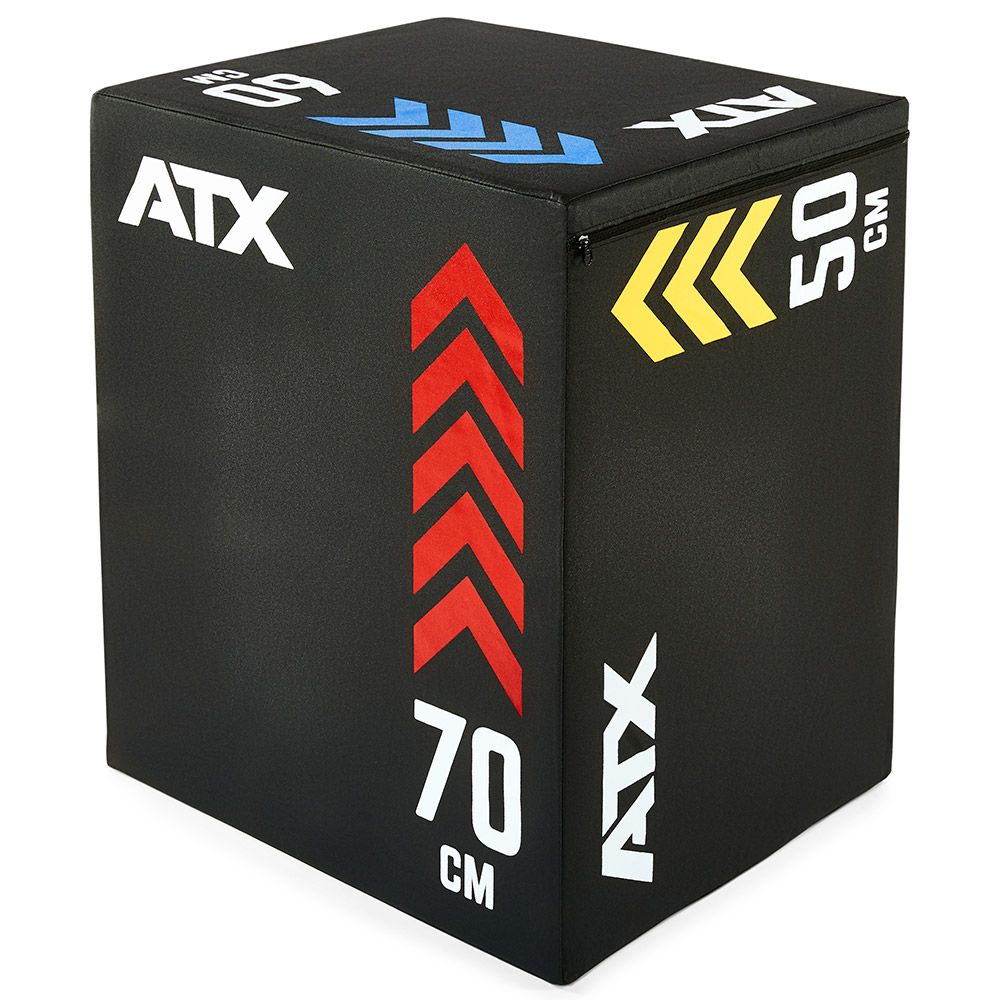 Soft Plyo Box 50 x 60 x 70 cm polstret vinyl forfra