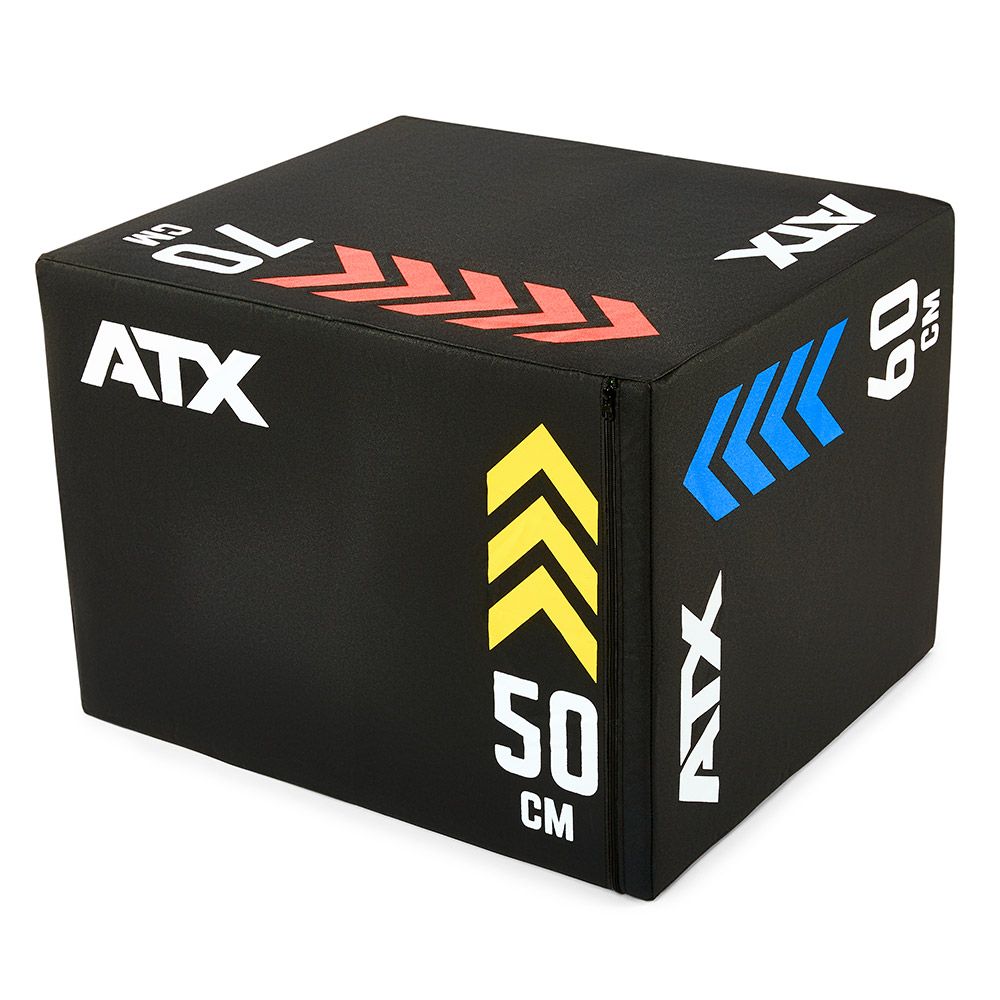 Soft Plyo Box 50 x 60 x 70 cm polstret vinyl bakside