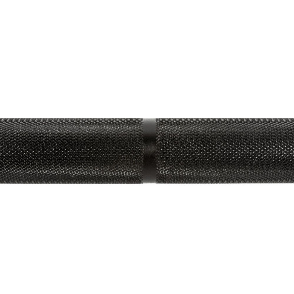 Montert Special Deadlift Bar 230 cm Ø 27 mm 20 kg bronselager på stativ
