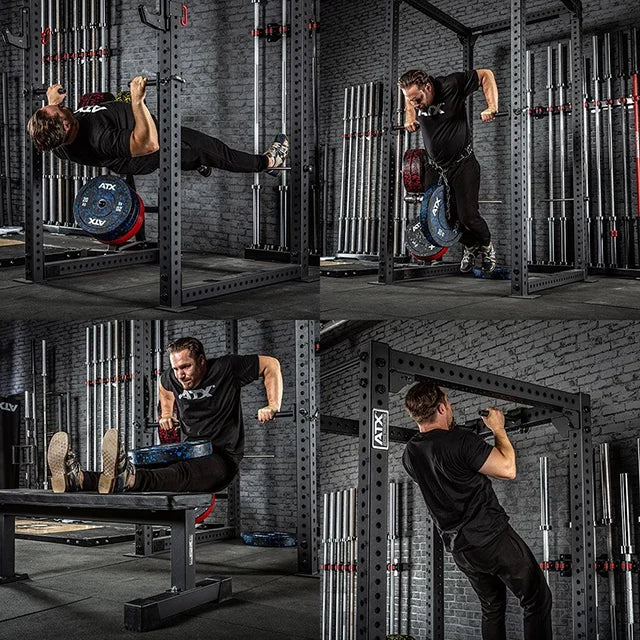 Squat Multi Handles Serie 800 300 kg belastning par nærbilde av grep