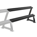 Stativ for håndvekter 144 cm utvidelseselement svart forfra