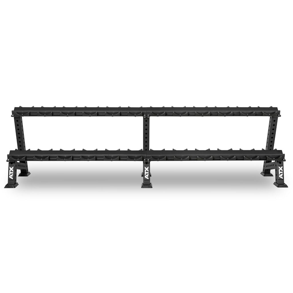 Oversikt stativ for håndvekter med halvskåler modulært 144x63x80 cm