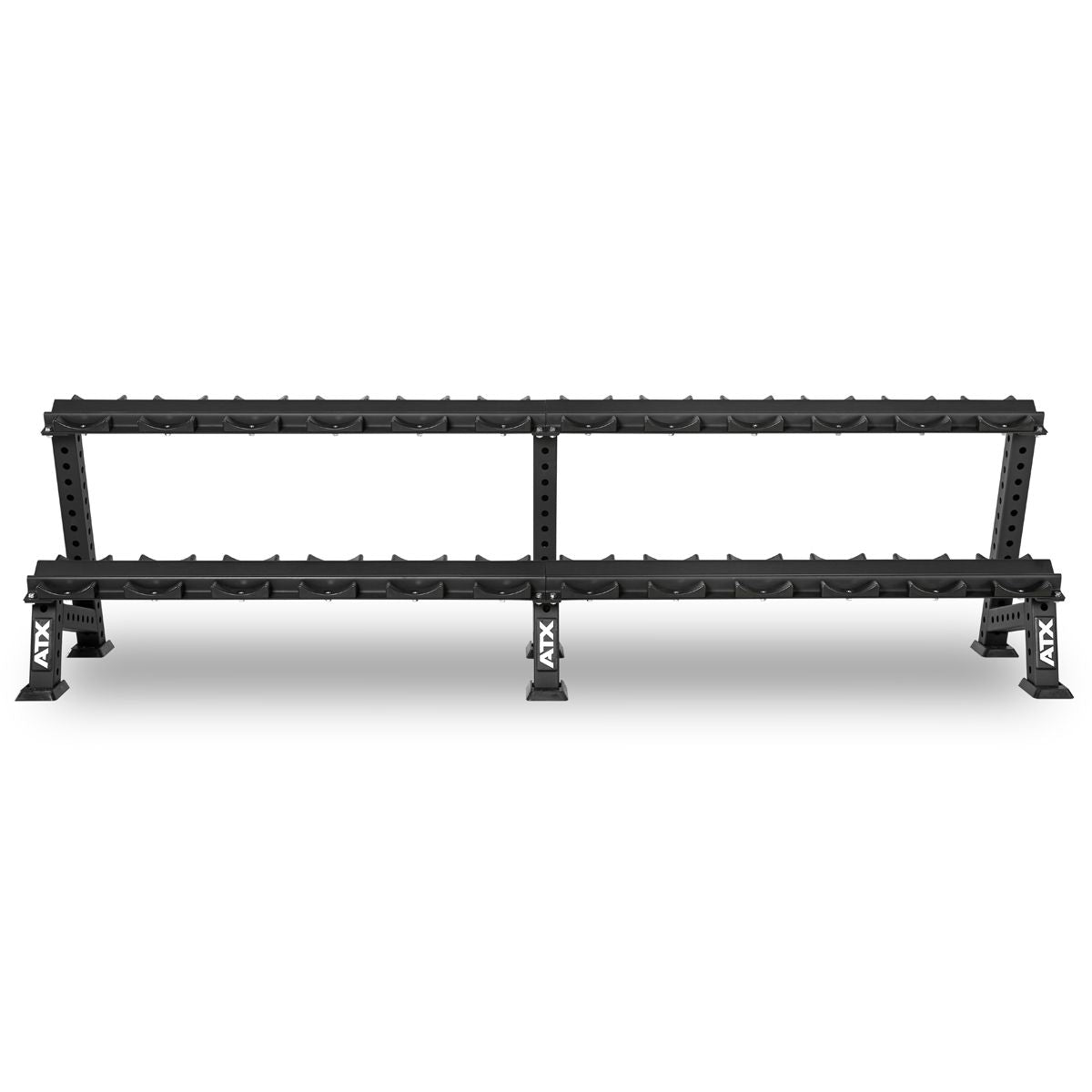Oversikt stativ for håndvekter med halvskåler modulært 144x63x80 cm