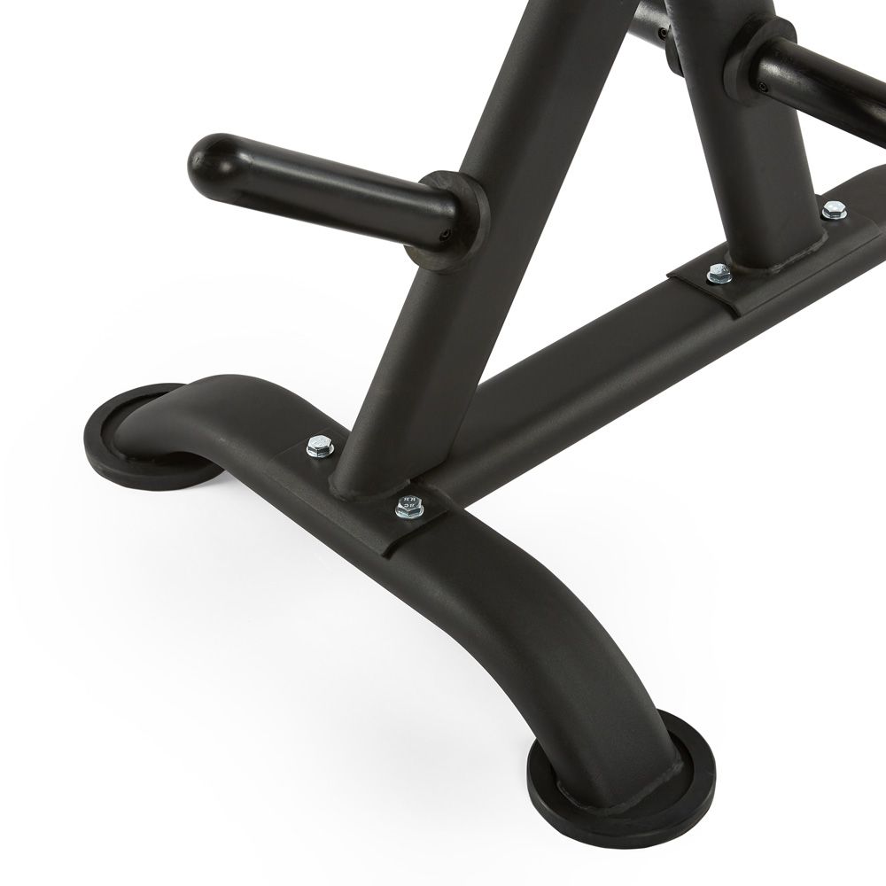 Detalj av Stativ for vektskiver 50 mm ovalt design svart 40 kg