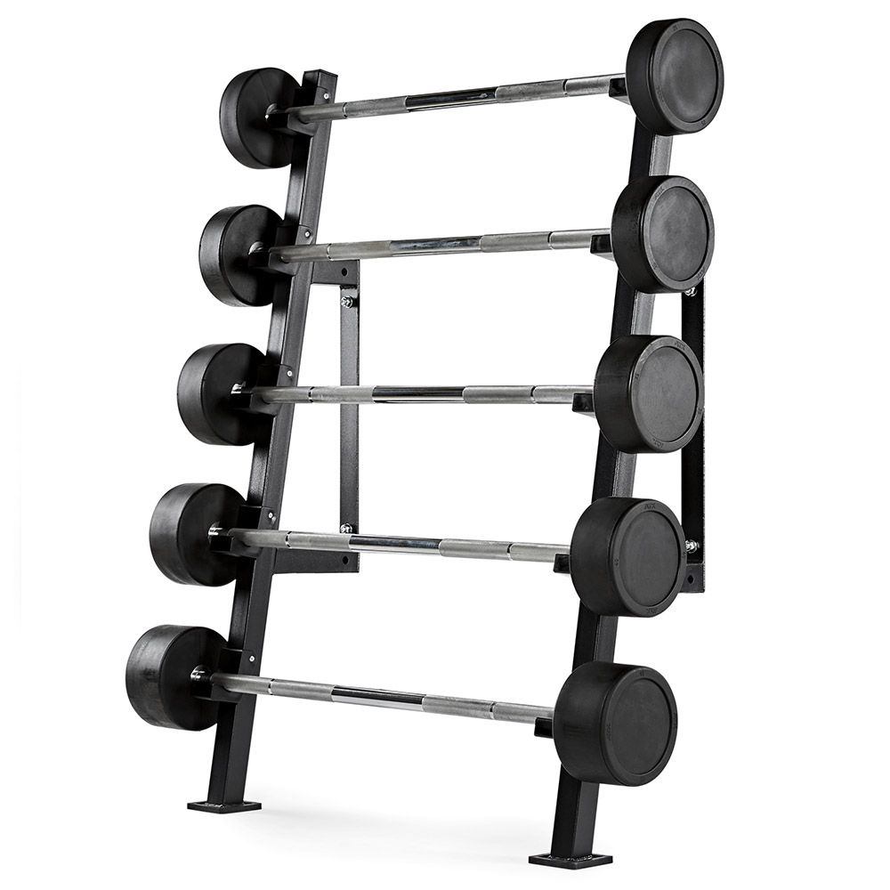 Stativ for vektstenger 5 plasser veggmontert 250 kg bakside