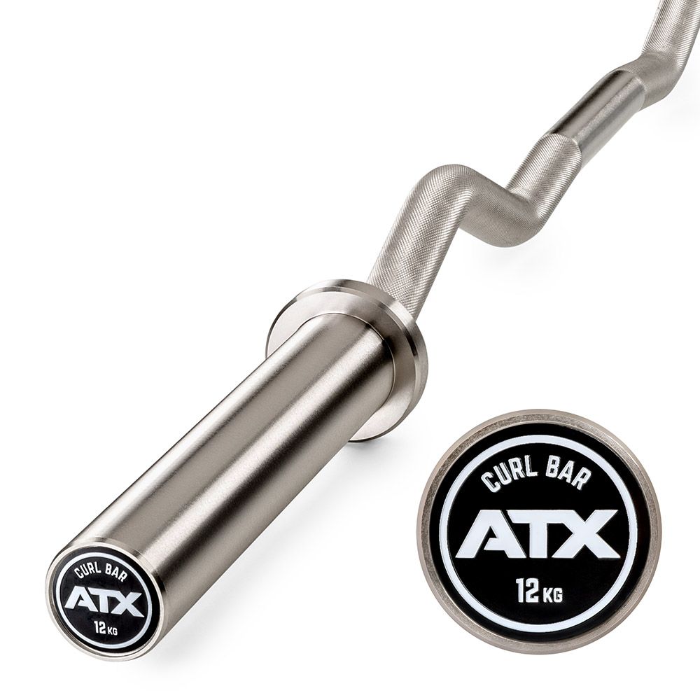SZ curl bar PRO 1350 mm 12 kg, 50 mm hylser, 300 kg forfra