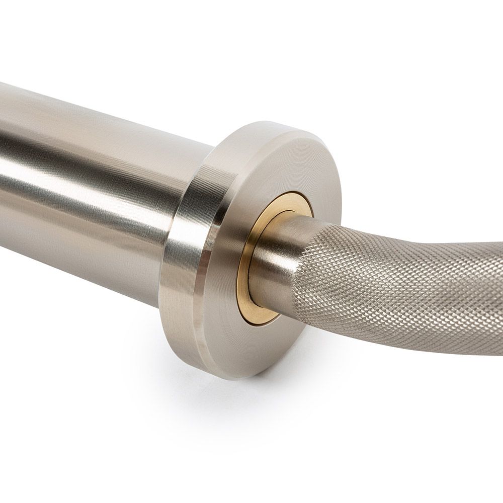SZ curl bar PRO 1350 mm 12 kg, 50 mm hylser, 300 kg detalj av grep