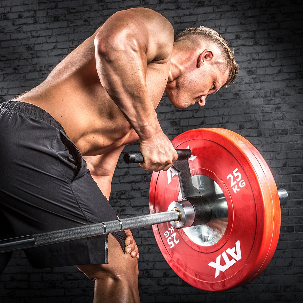 Montert T-Bar Row enhåndsgrep i metall 2,6 kg