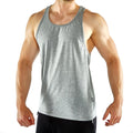 Tank top grå 100 % bomull str. S-XL ATX forfra