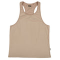 Tank top Light Taupe størrelse S 100 % bomull forfra