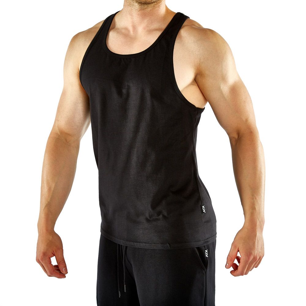 Tank top størrelse S svart - ATX forfra