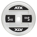 Technique plate 5 kg plast 51 mm inndiameter - ATX forfra