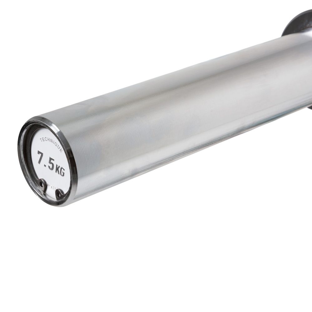 Teknikk bar aluminium 7,5 kg 1830 mm 28 mm grep nærbilde grep