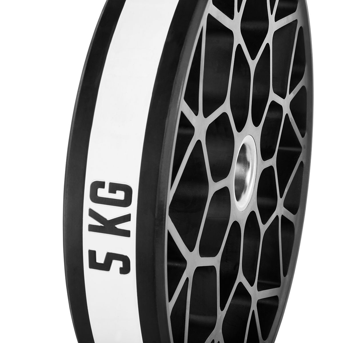 Teknikkskiver 2,5 og 5 kg gummi Ø446 mm 50 mm feste under trening