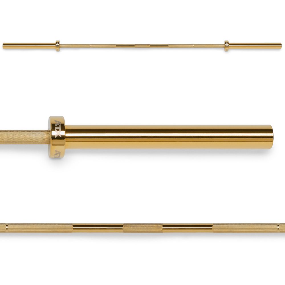 The Golden Powerlifting Bar titanium-belegg 700 kg+ - ATX