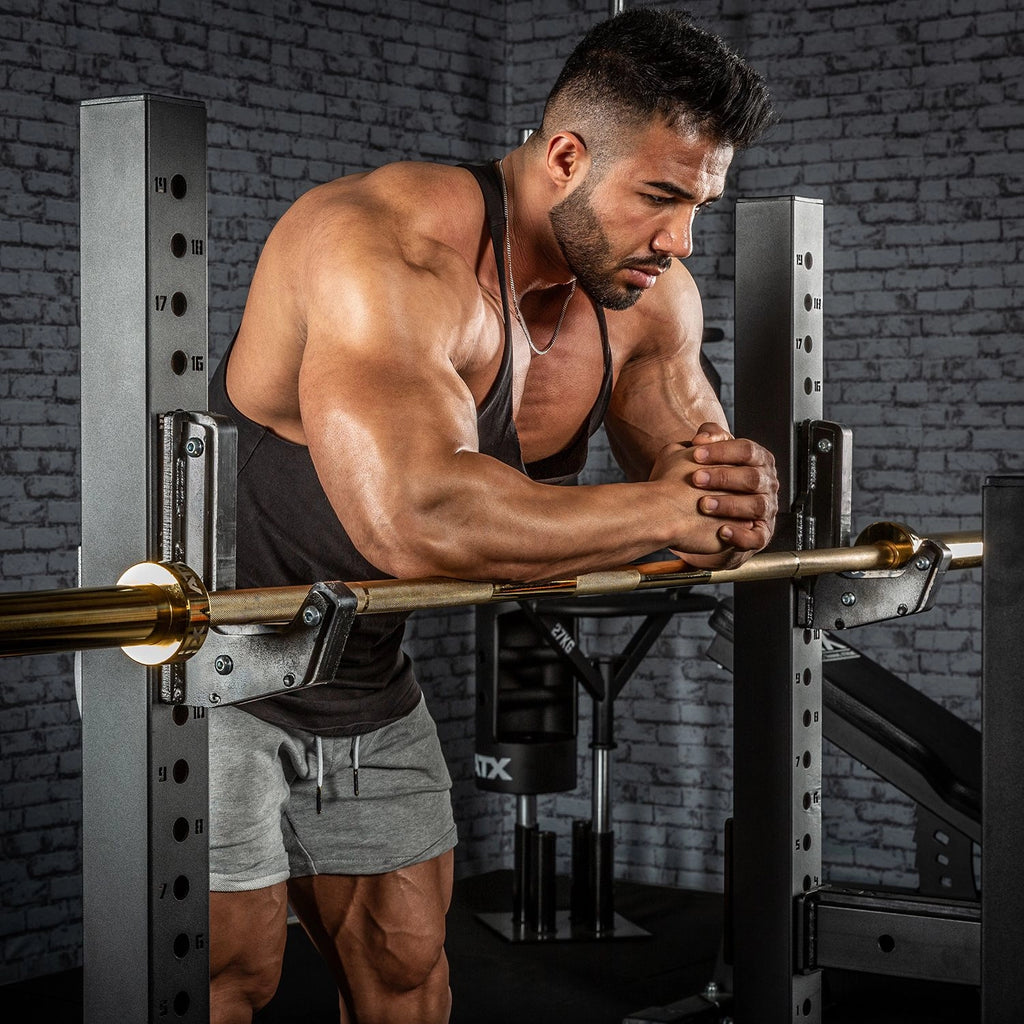 The Golden Powerlifting Bar titanium-belegg 700 kg+ - ATX