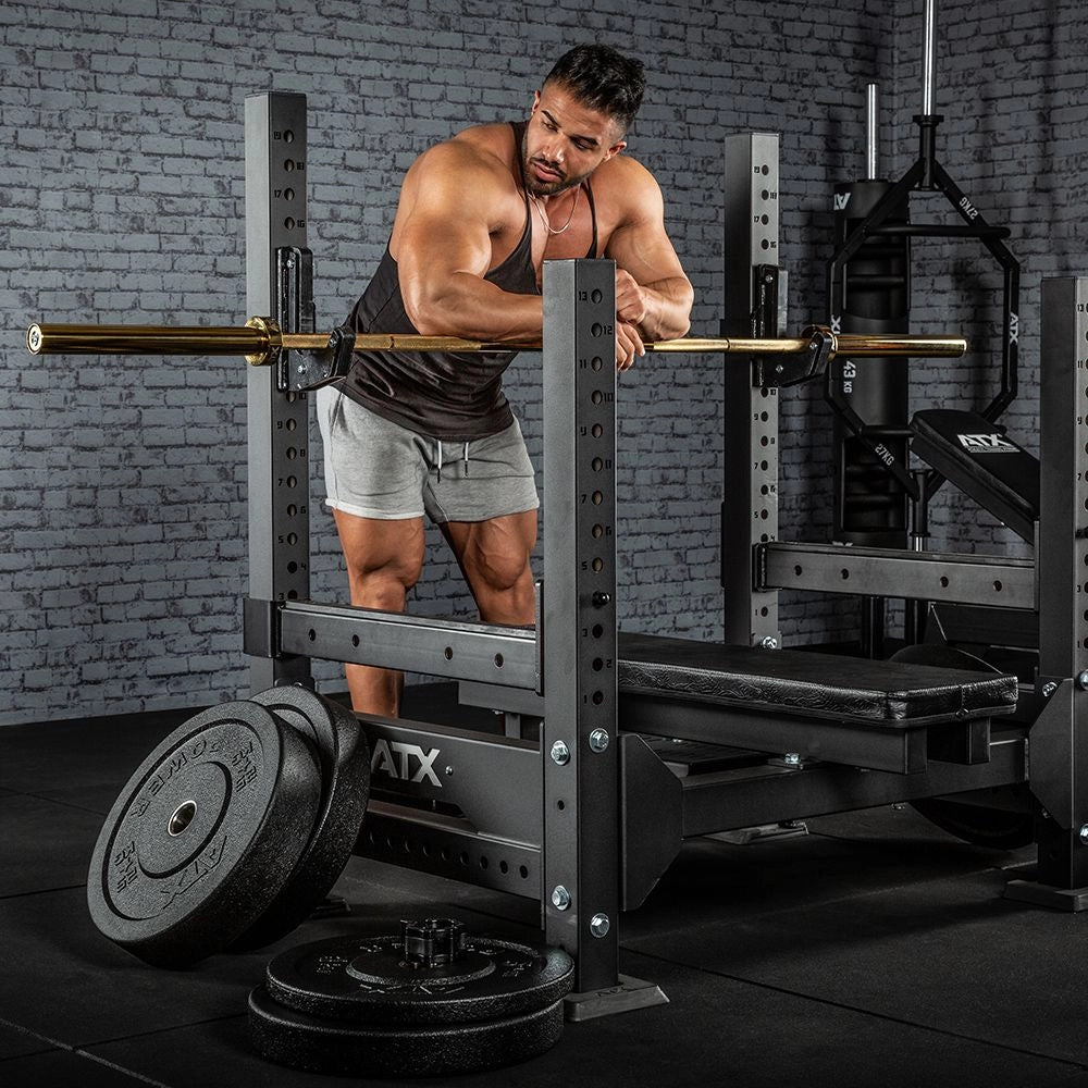The Golden Powerlifting Bar titanium-belegg 700 kg+ - ATX