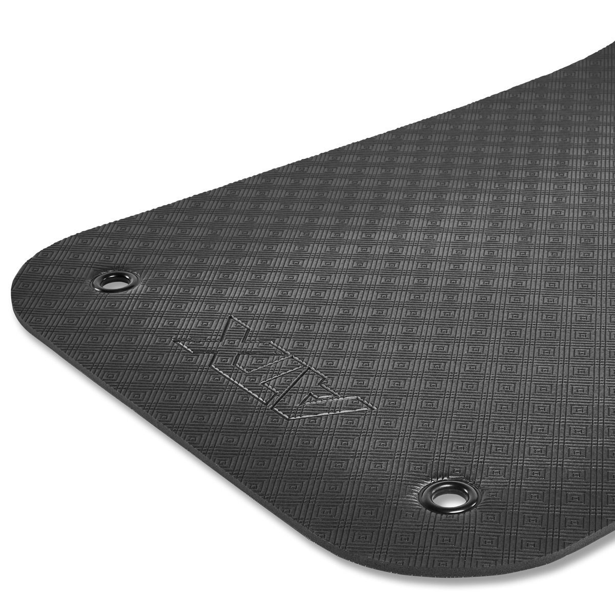 Treningsmatte sett 5 stk svart 1800 x 650 x 8 mm ATX detalj av overflate