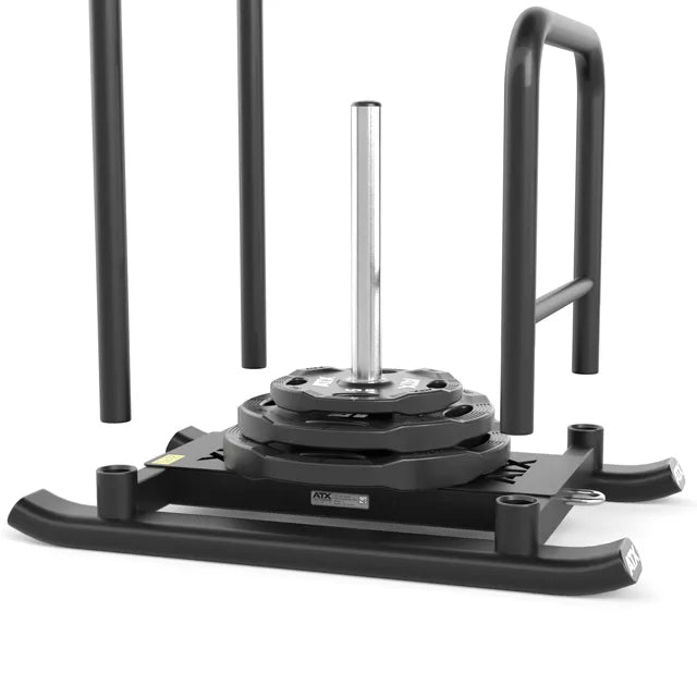 Treningsslede stål 31,4 kg maks 200 kg belastning side