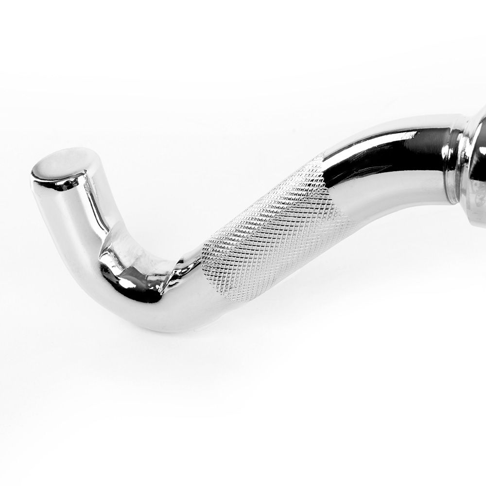 Detalj av svivel på triceps-/bicepsgrep forkrommet med svivel 38 cm