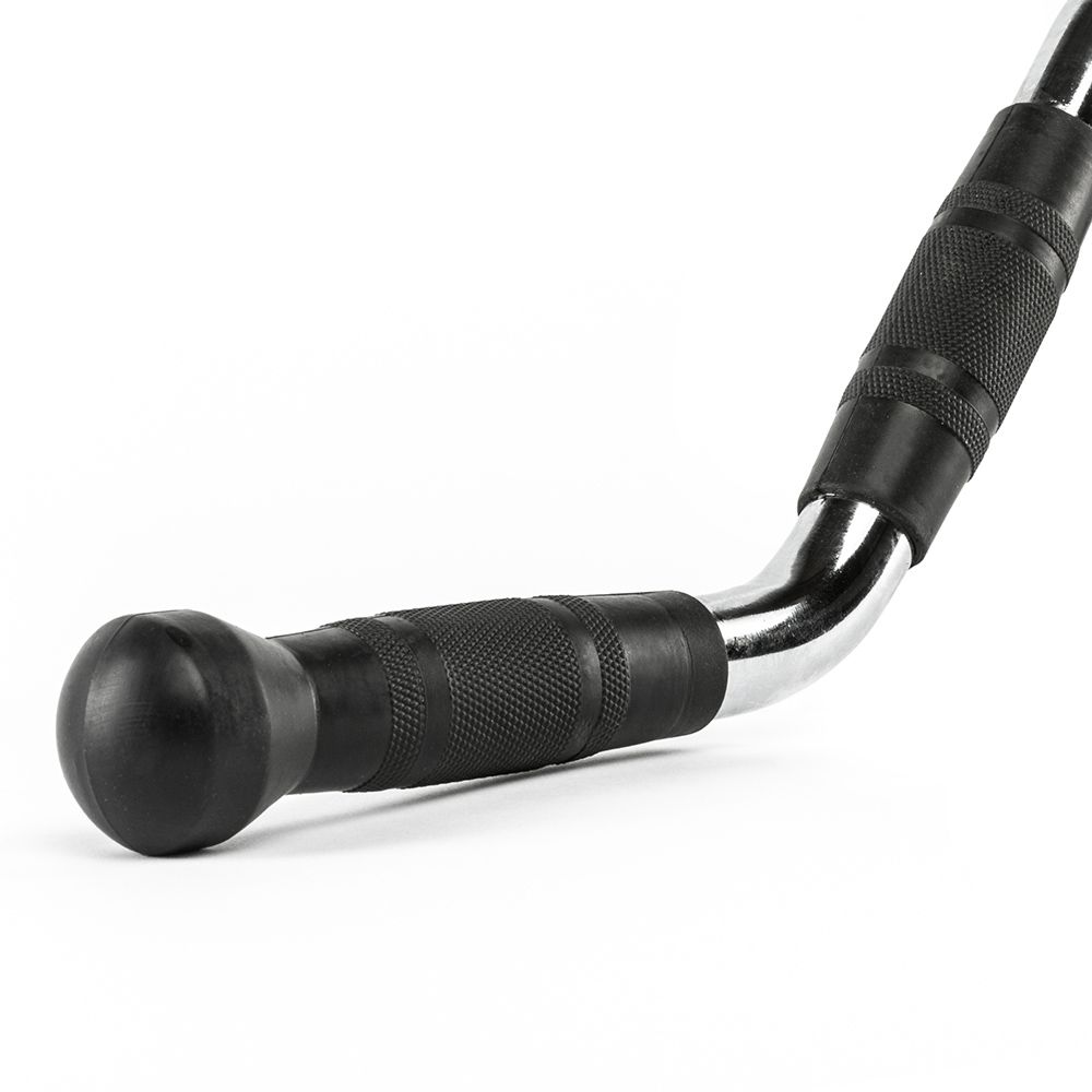 Detalj av gummigrep på Triceps-triangel med ergonomiske gummigrep 60 cm