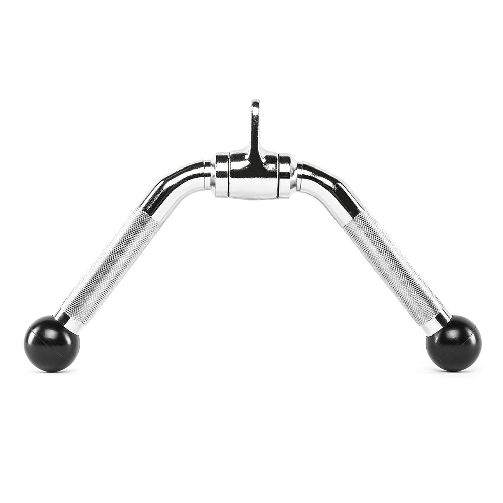 Tricepsgrep V-form forkrommet med bumpertupper 35 cm forfra