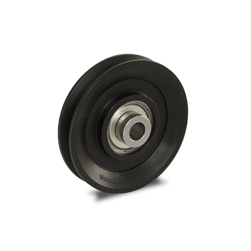Trinse ø 75 mm plast 200 kg belastning forfra