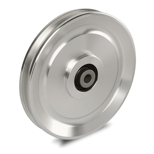 Trinse aluminium ø 140 mm 200 kg belastning forfra