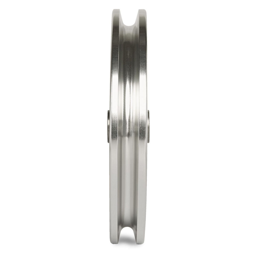 Detalj av Trinse aluminium ø 140 mm 200 kg belastning