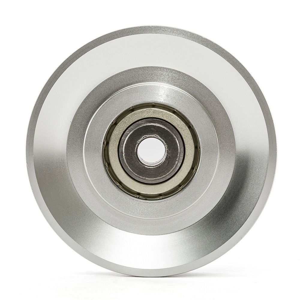 Trinsehjul aluminium Ø 115 mm 220 kg kapasitet bakside