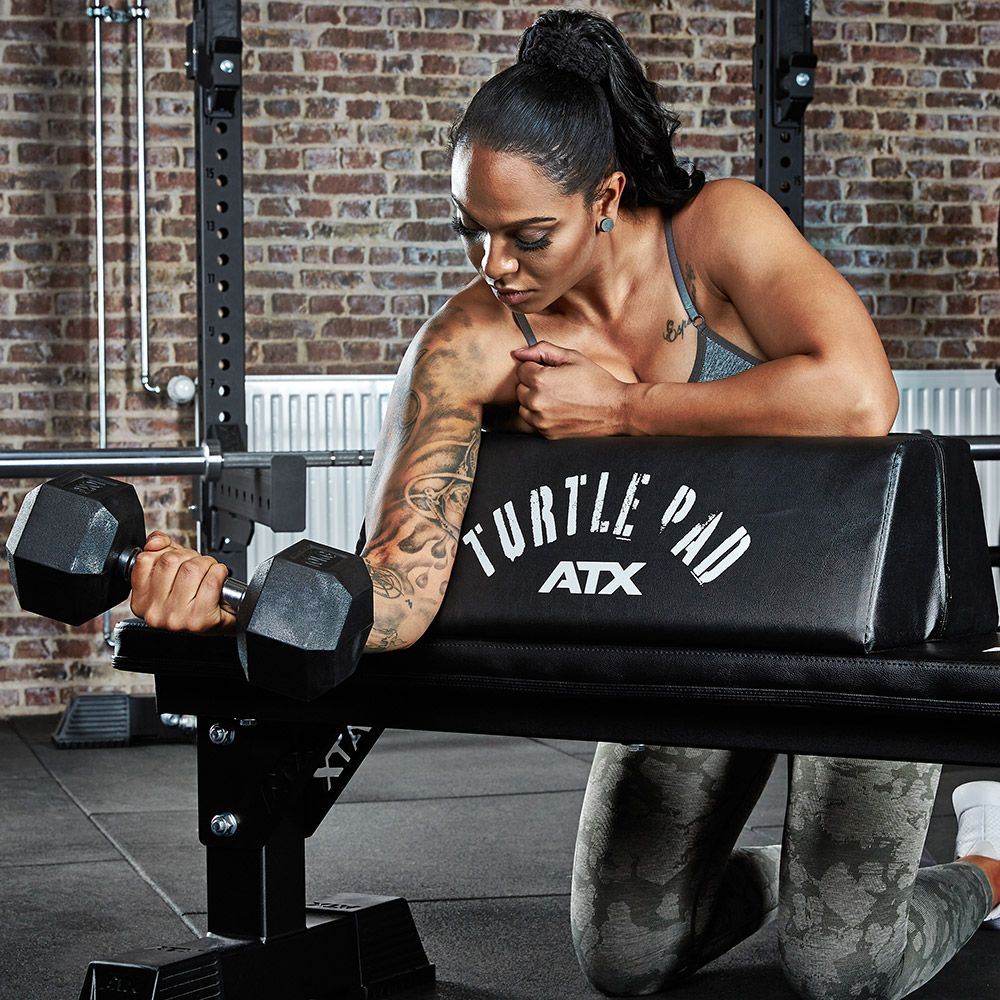 Turtle Pad treningspute for curls, bench press og hip thrust - ATX
