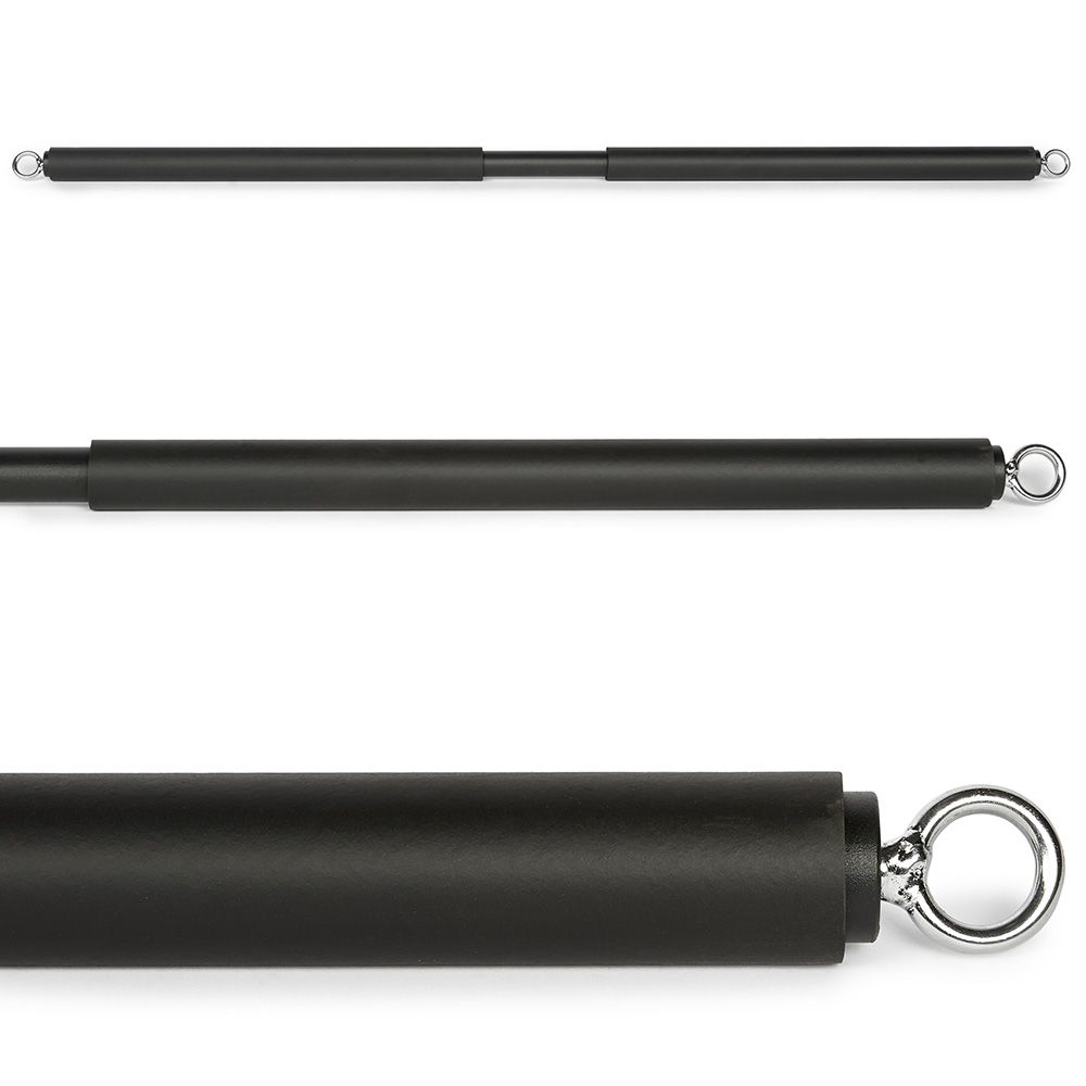 Universal cross bar med øyer 1210 mm gripediameter 30 mm montert på stativ