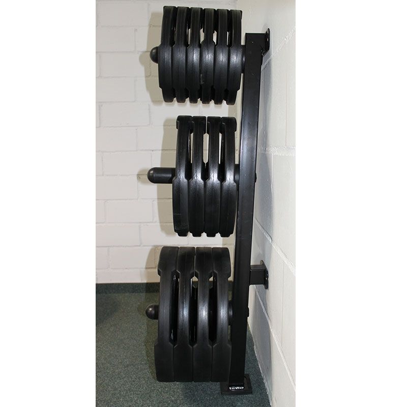 Detalj av Veggstativ for vektskiver 30 mm maks 300 kg
