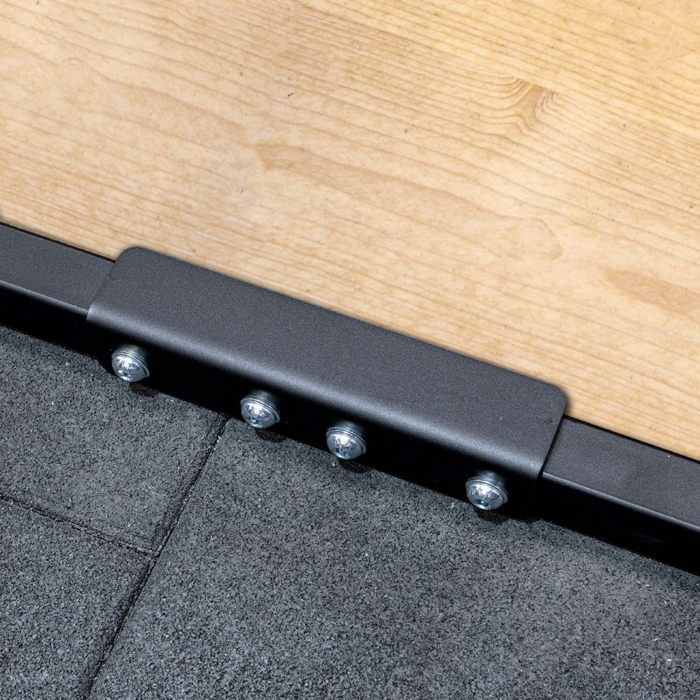 Vektløftingsplattform 3 x 3 m med stålramme, 50 mm nærbilde av granulatplate