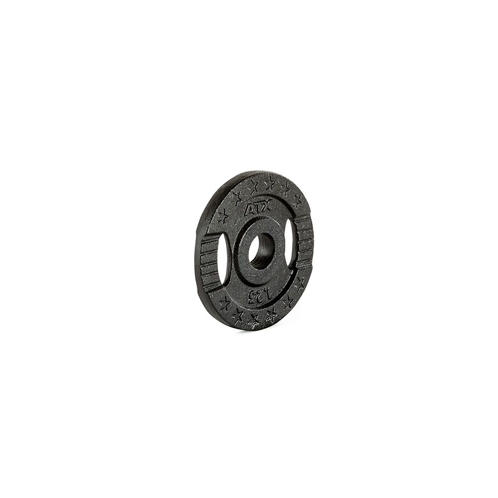 Vektskive 2 Grip støpejern 30 mm 1,25 kg forfra