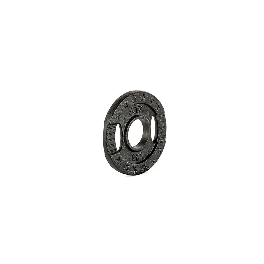 Vektskive 2 Grip støpejern 50 mm 1,25 kg forfra