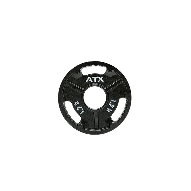 Vektskiver 3-Grip støpejern 50 mm for trening og powerlifting - ATX