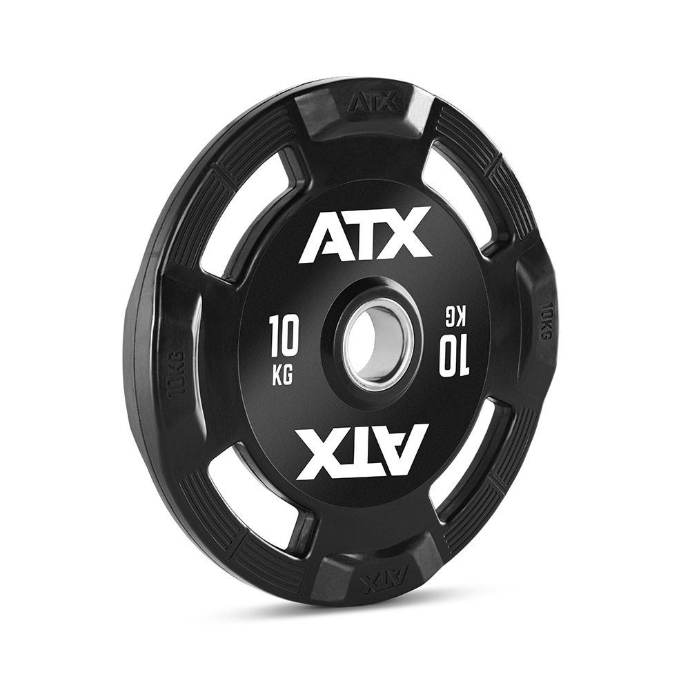 Vektskiver gummi-grep 50 mm med ATX-logo nærbilde