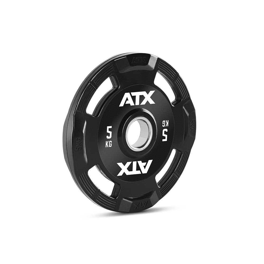 Vektskiver gummi-grep 50 mm med ATX-logo sideprofil