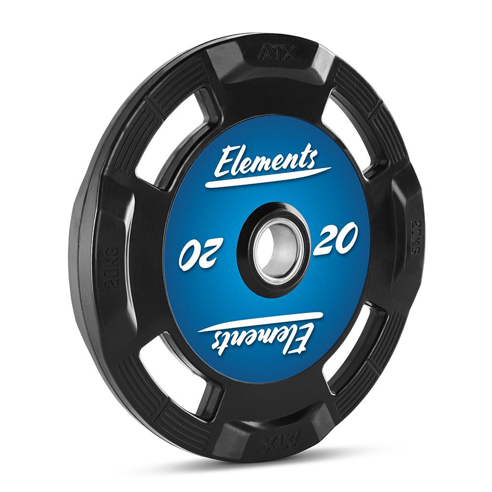 Vektskiver gummi-grep 50 mm med kundelogo detalj