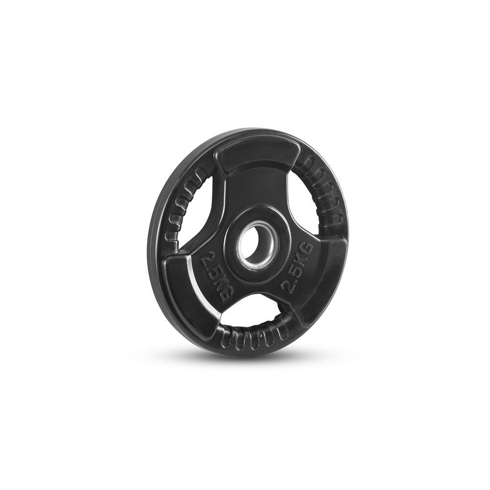 Vektskiver gummi gripper 30 mm svart side