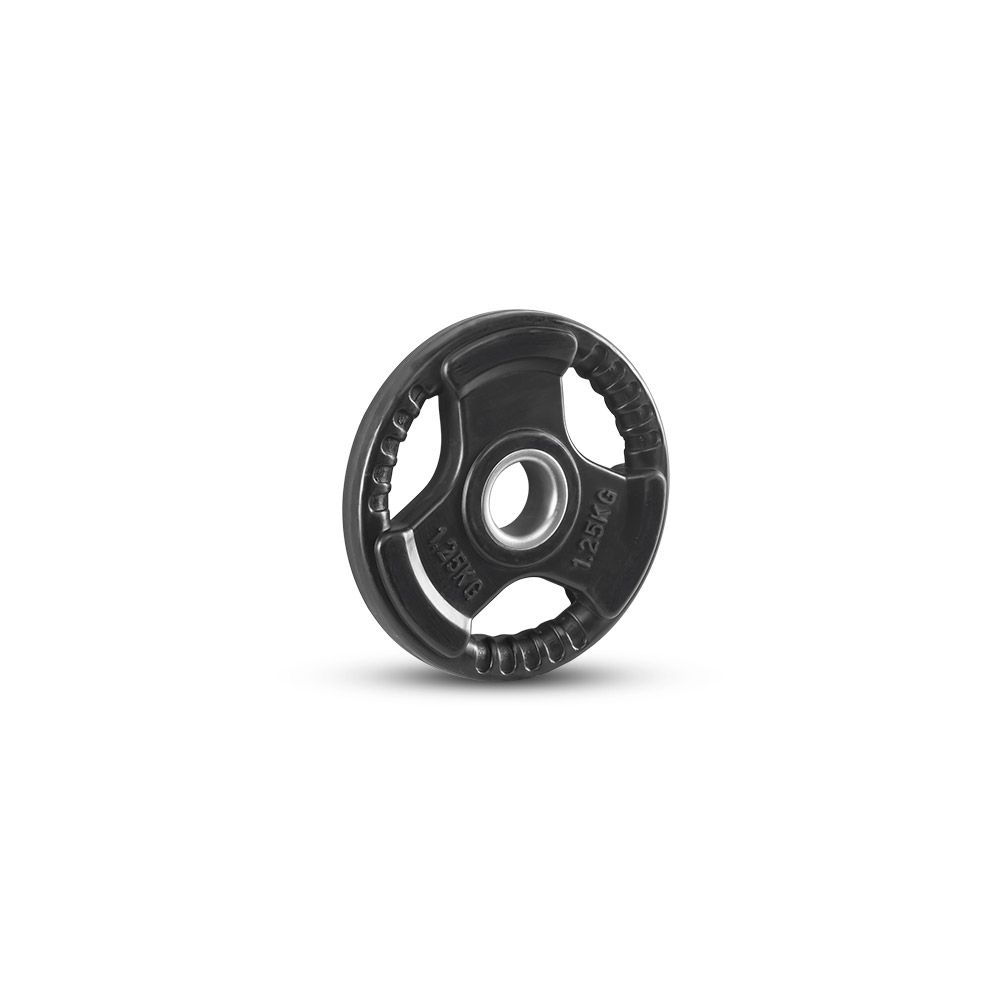 Vektskiver gummi gripper 30 mm svart vektmarkering