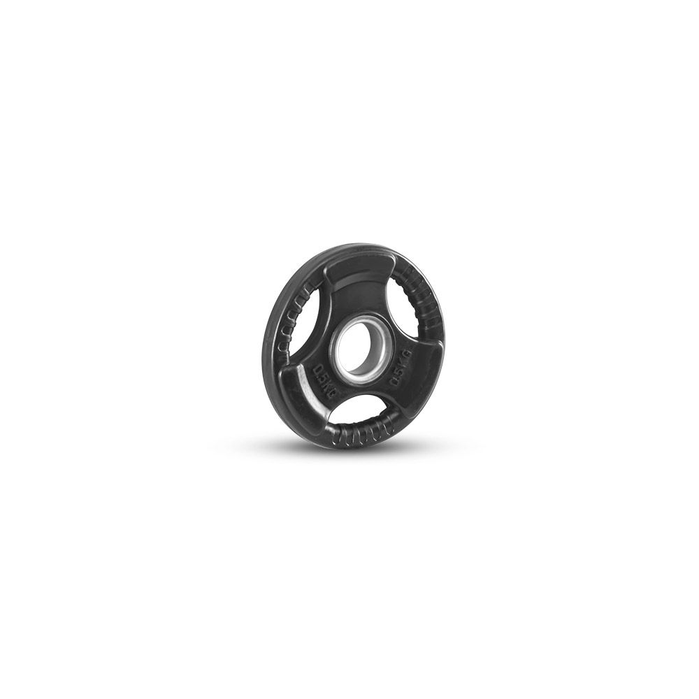 Vektskiver gummi gripper 30 mm svart overflate