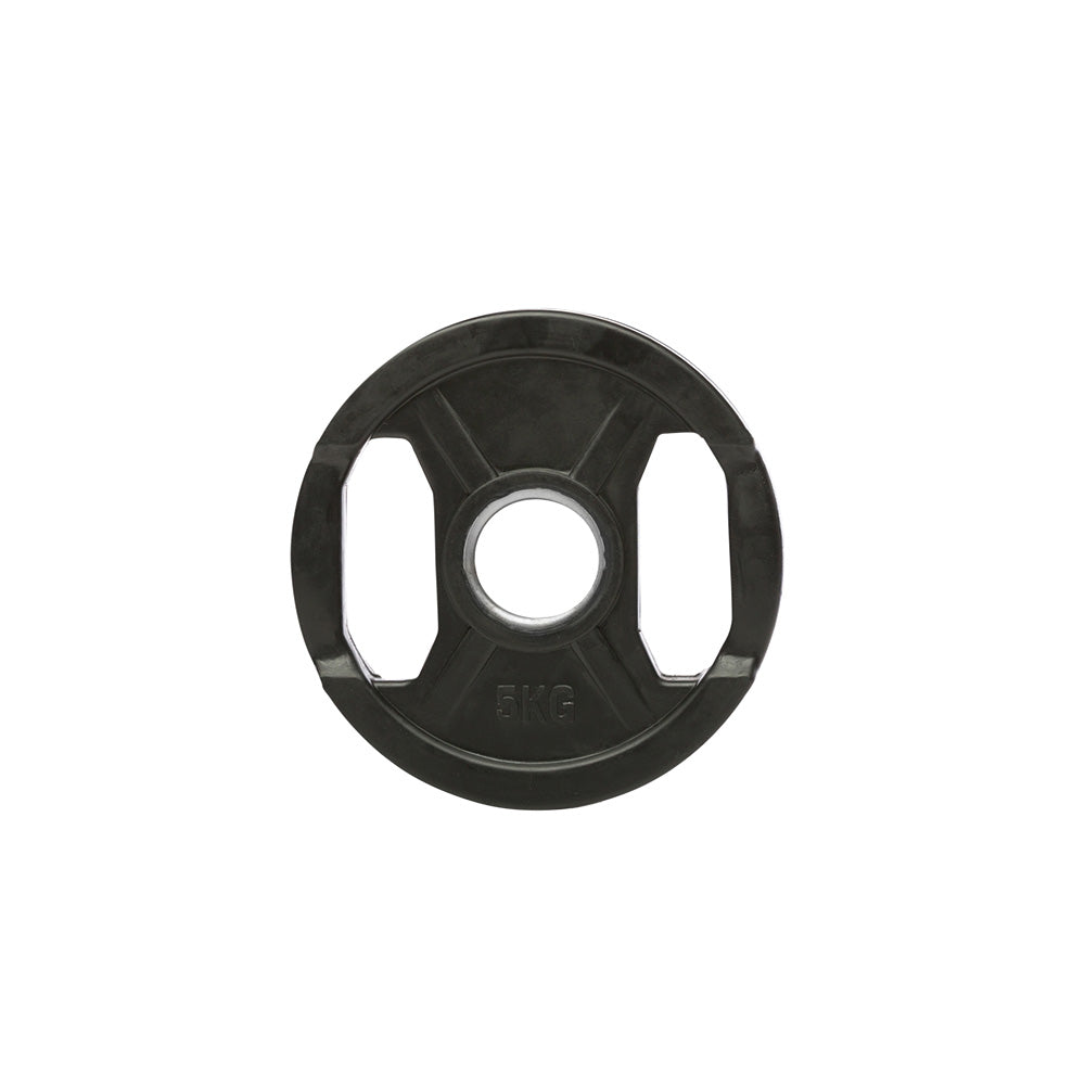 Vektskiver gummi-gripper 50 mm svart 0,5 kg sideprofil