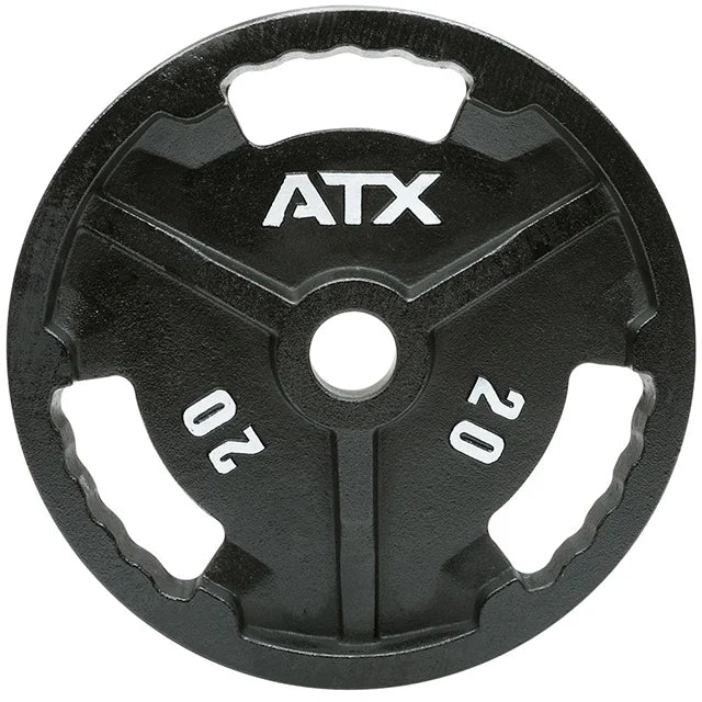 Vektskiver støpejern 125 kg sett 50 mm bakside