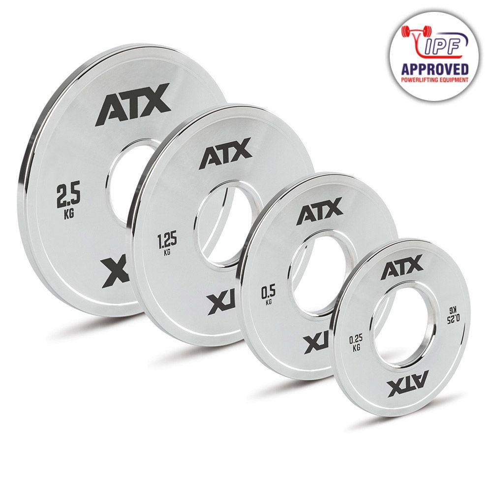 Vektskiver støpejern 2-grep 30 mm 0,5-25 kg - ATX