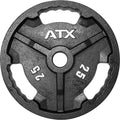 Vektskiver støpejern 50 mm 25 kg Ø41 cm ATX for trening