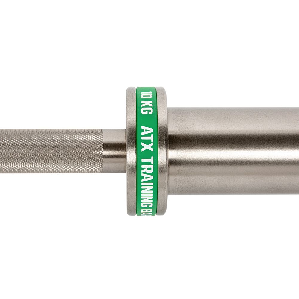 Montert Vektstang 170 cm 10 kg 25 mm grep Athletic Series i treningsmiljø