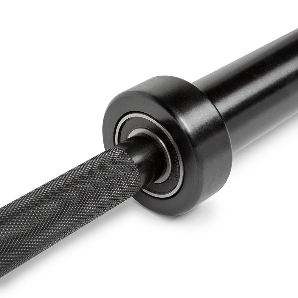 Vektstang 185 cm 50 mm black oxid med kulelager Athletic Series detalj av kulelager