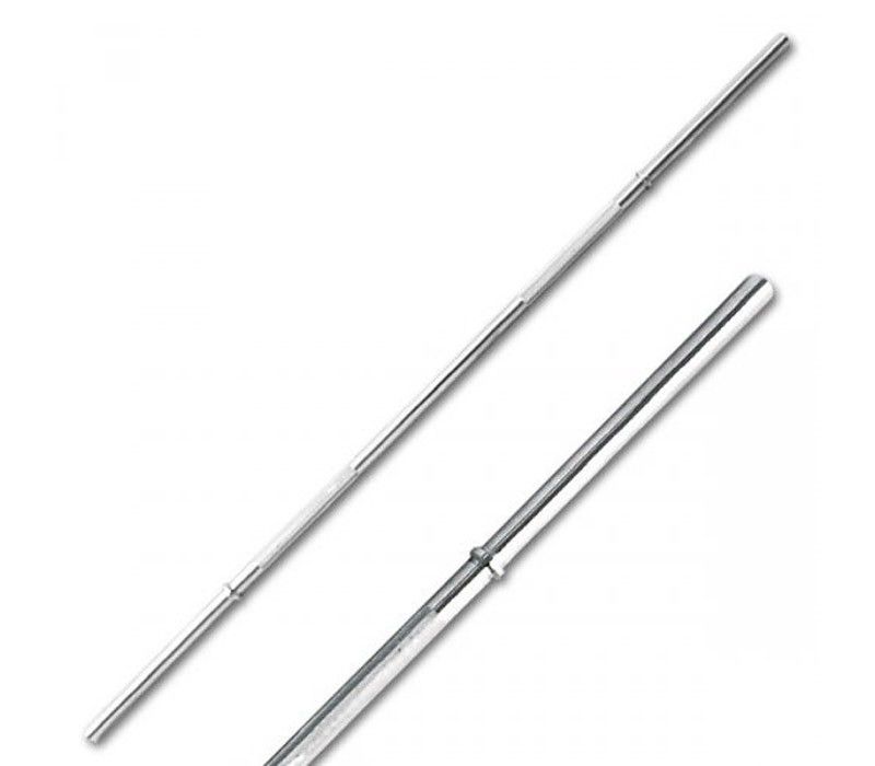 Vektstang 30 mm x 183 cm glatt hylse 200 kg kapasitet forfra